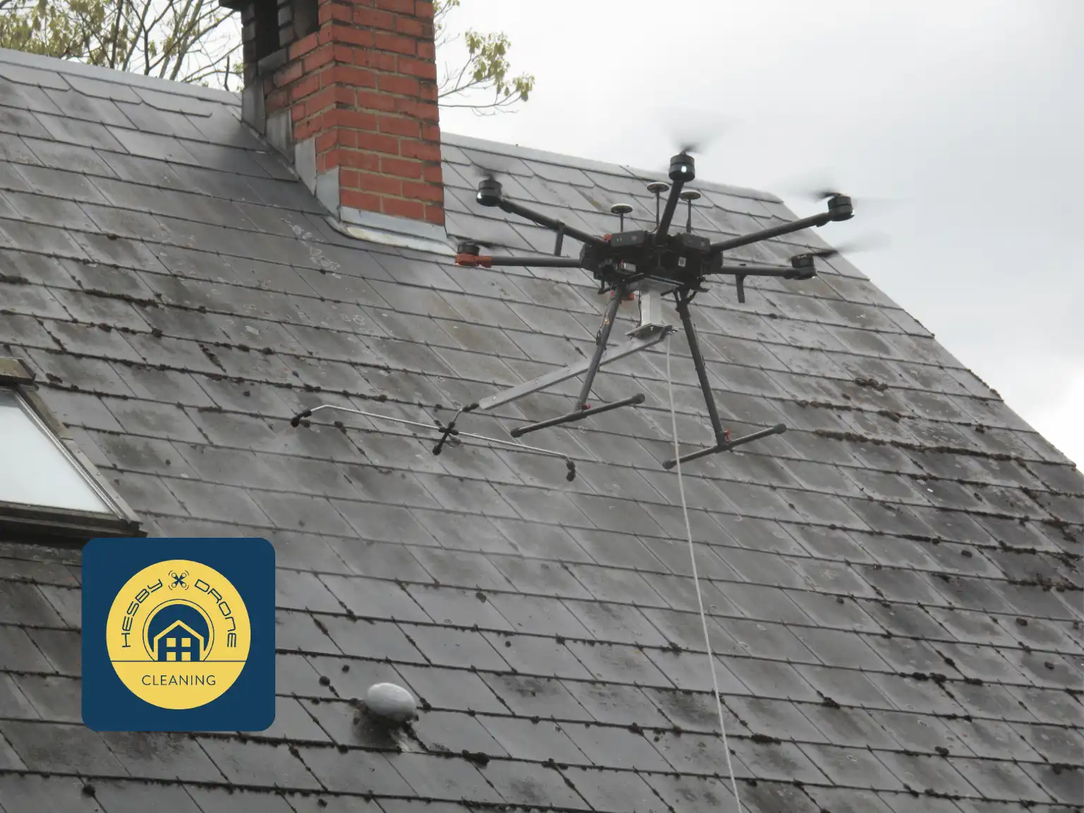 Contactez Hesby Drone Cleaning pour l'entretien de votre toiture en Wallonie